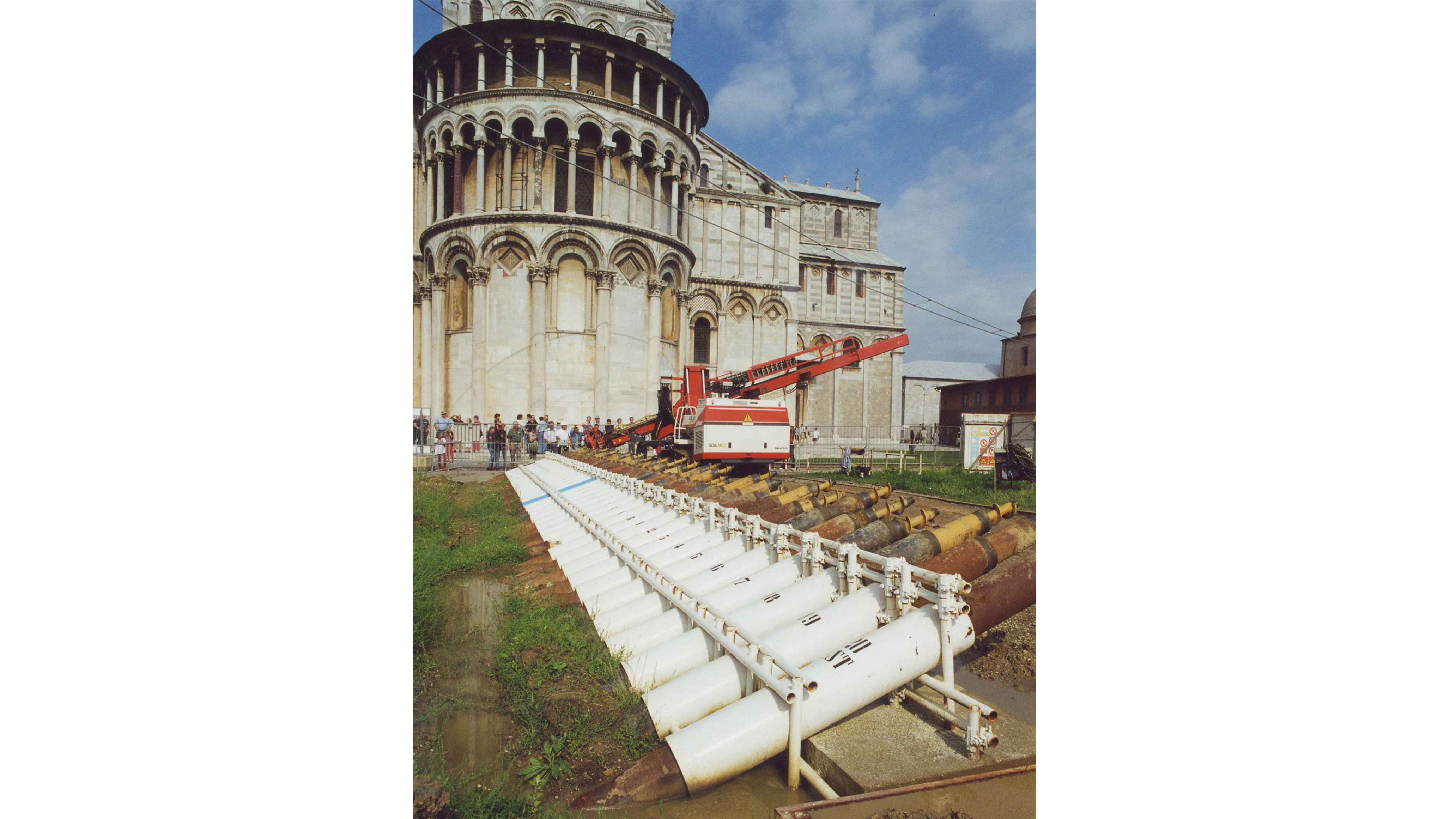 Il restauro della TORRE PENDENTE DI PISA | Trevi 4