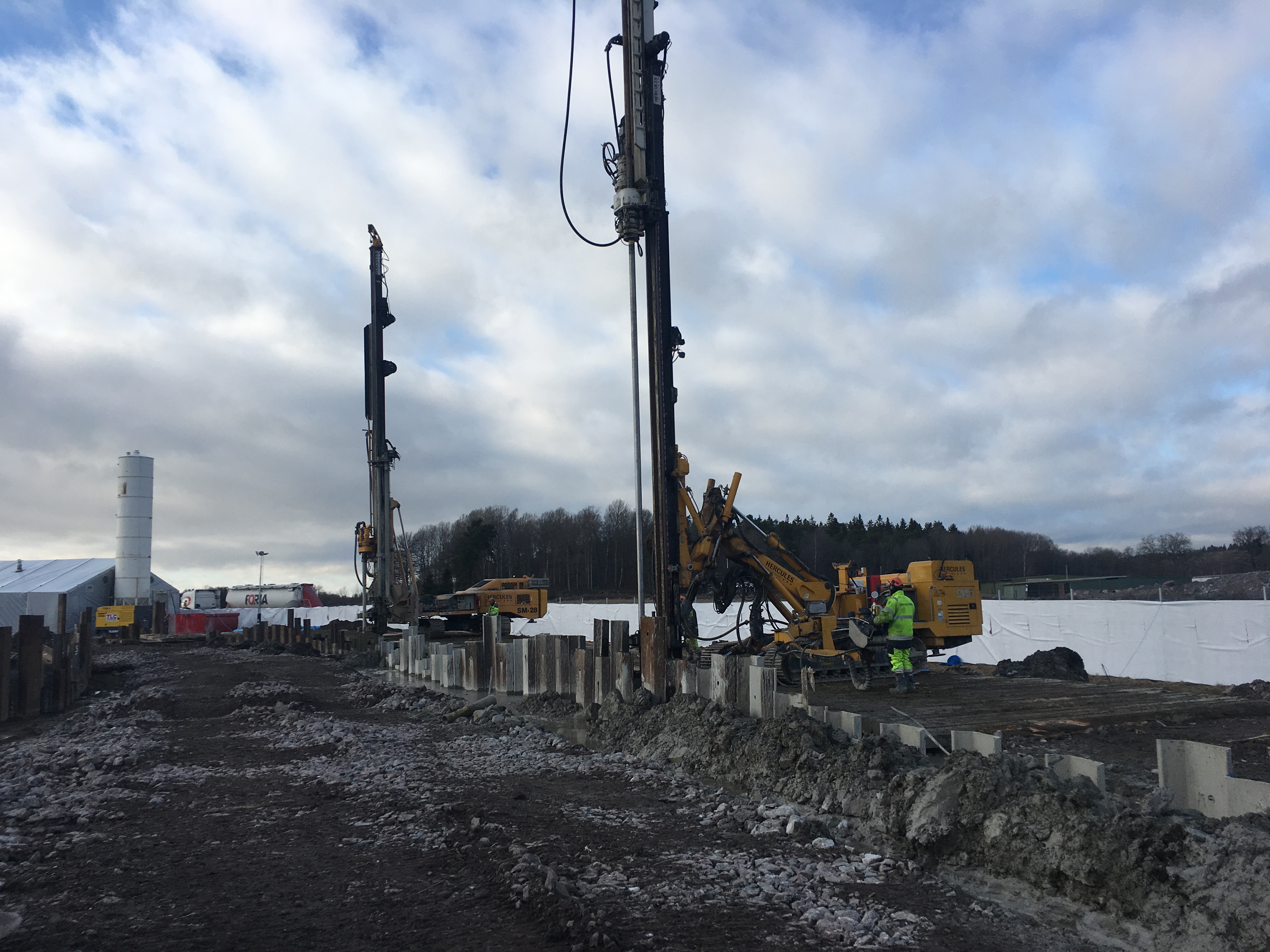 HERCULES TREVI FOUNDATIONS AB HAS COMPLETED THE WORKS IN THE ARBETSTUNNLAR LANDNINGSBANAN PROJECT (STOCKHOLM) | Trevi Spa 3