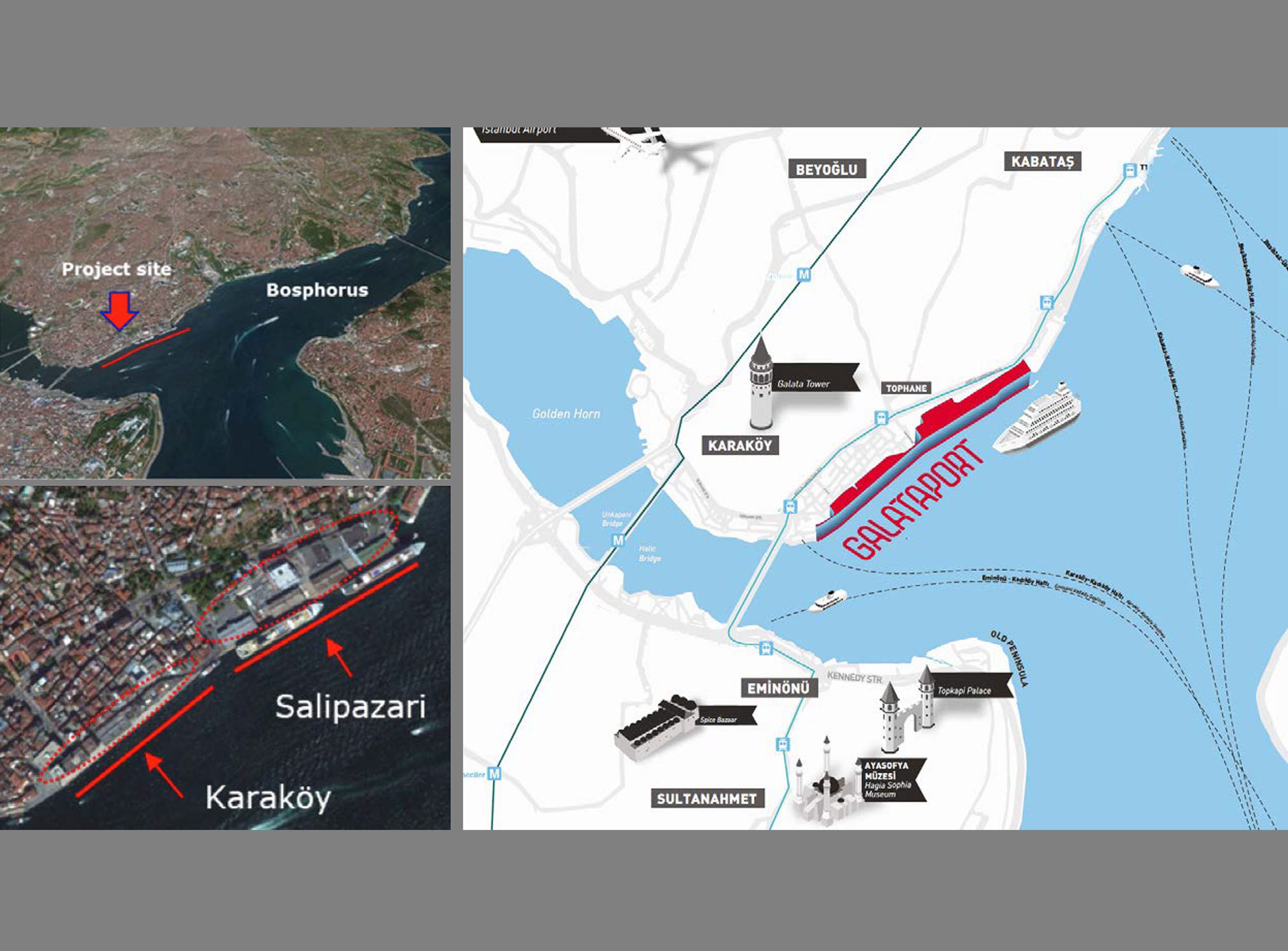 Progetto porto di Galata | Trevi 1