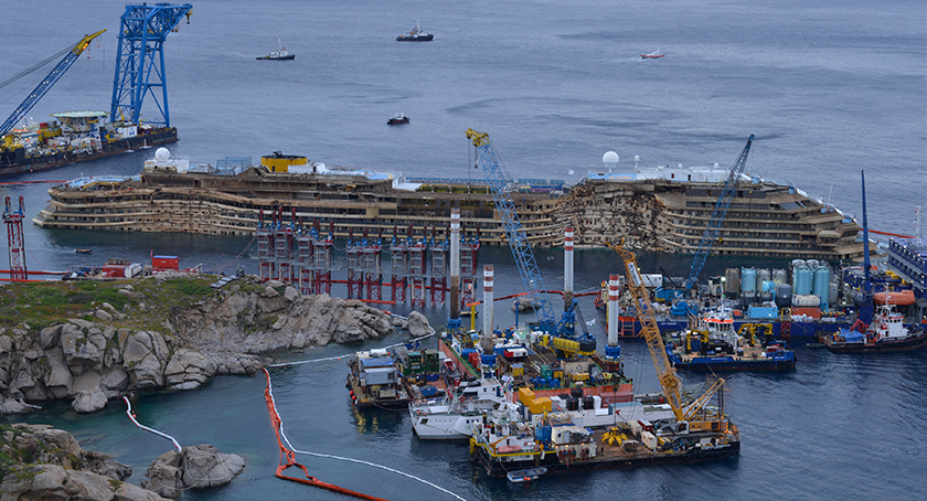 Costa Concordia Wreck Removal Project | Trevi 4