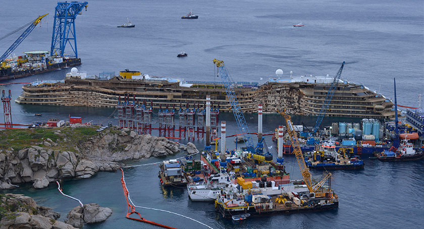 Rimozione Costa Concordia | Trevi 4