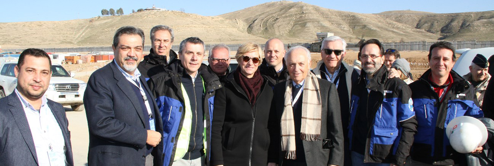 Visit by Minister Pinotti