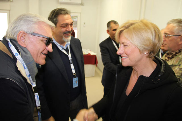 Diga di Mosul: la visita del ministro Pinotti | Trevi 1