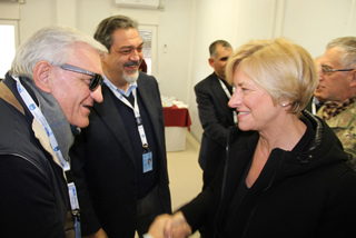 Diga di Mosul: la visita del ministro Pinotti Trevi spa