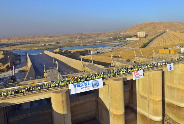 Diga di Mosul: ritrovo allo spillway | Trevi 6