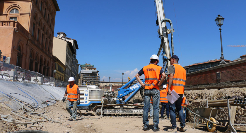 Messa in Sicurezza "Lungarno Torrigiani" | Trevi 1