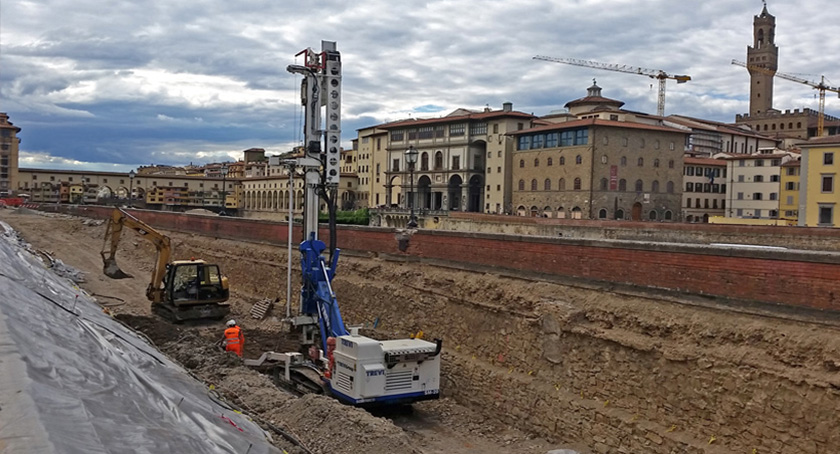 Messa in Sicurezza "Lungarno Torrigiani" | Trevi 2