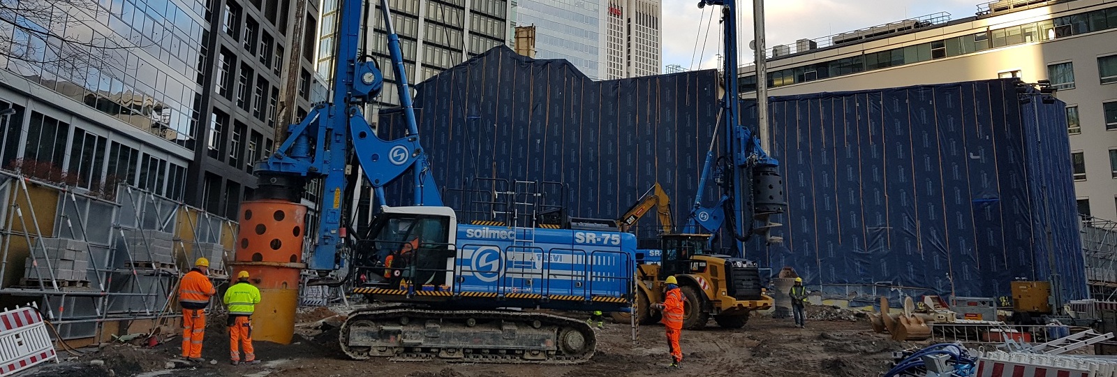 <p>Start of construction works in Frankfurt</p>
