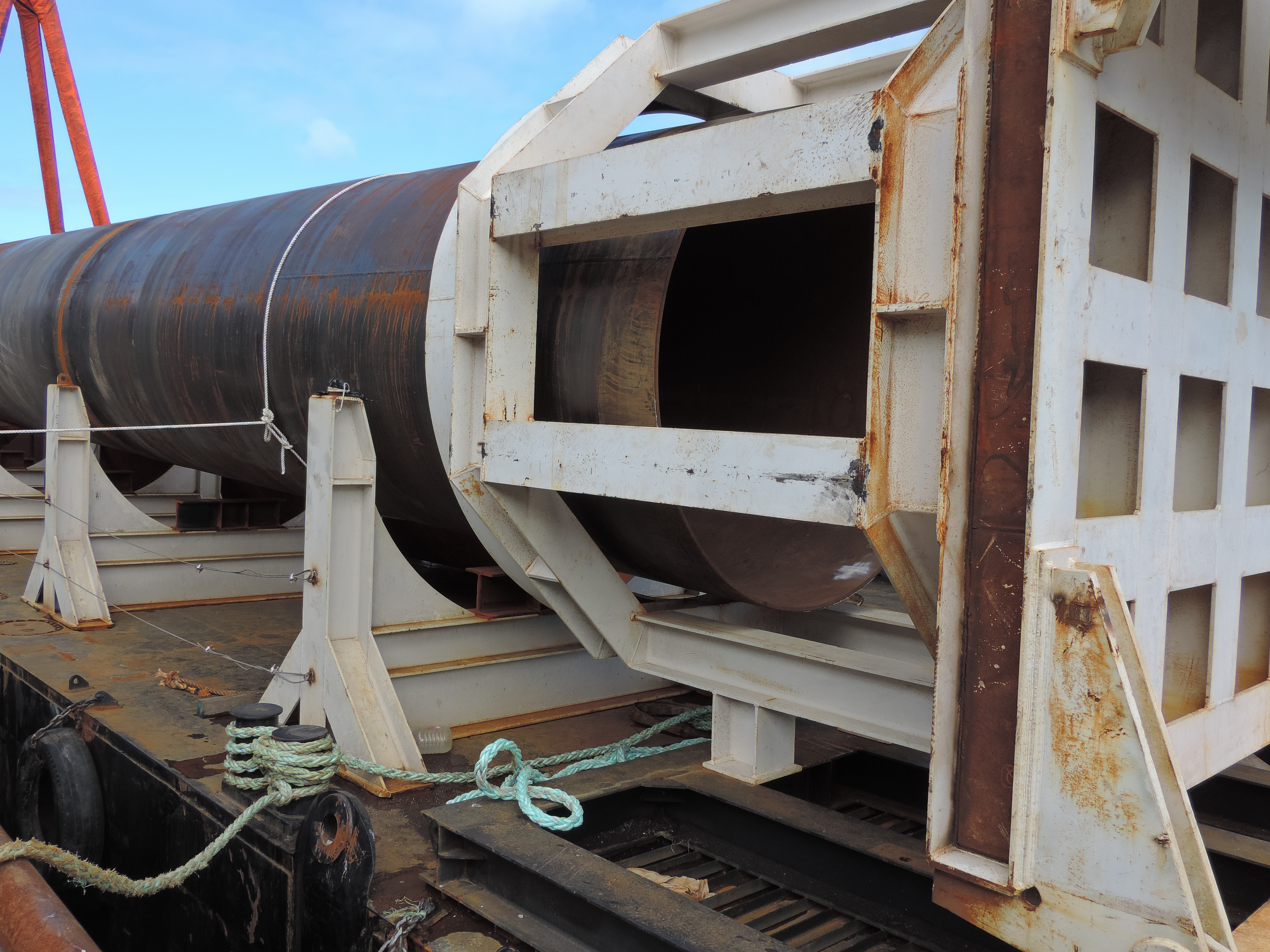 Trevi Chile Spa: assemblaggio delle gabbie di armatura e saldatura dei casing in acciaio | Trevi 1