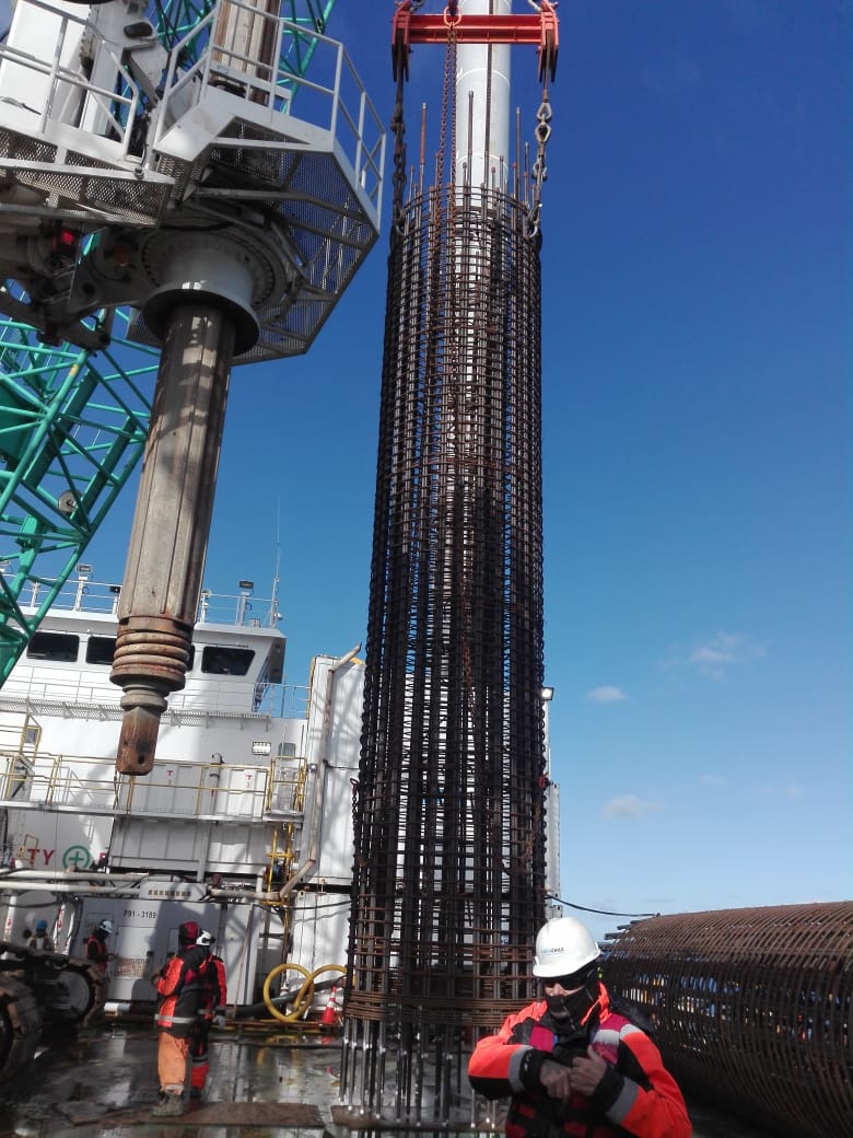 Chacao Bridge: how Trevi Chile adapted the construction process of the piles according to the extreme conditions | Trevi 3