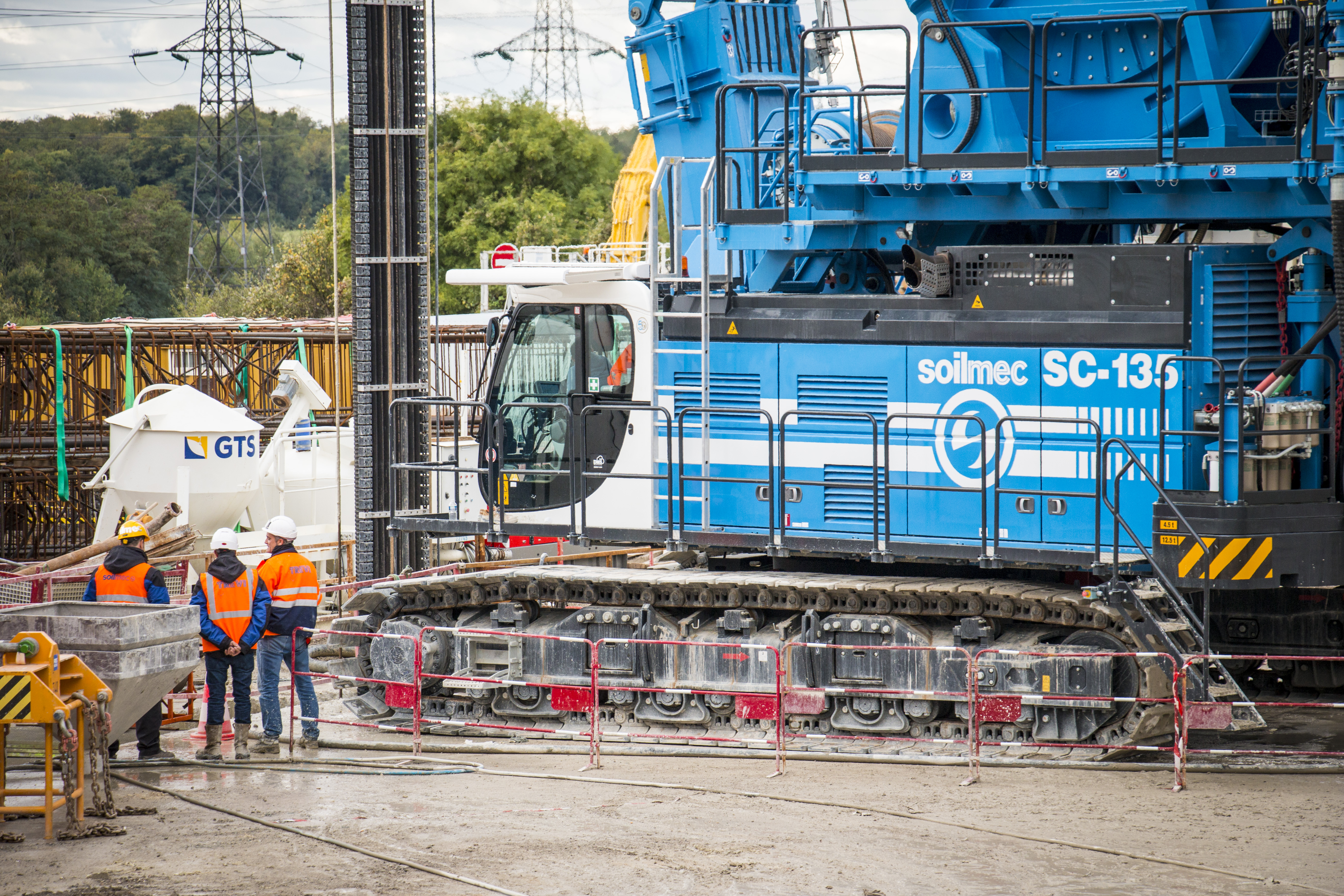 In addition to the Grand Paris Express stations, Trevi also works on the TBM launch well | Trevi 3