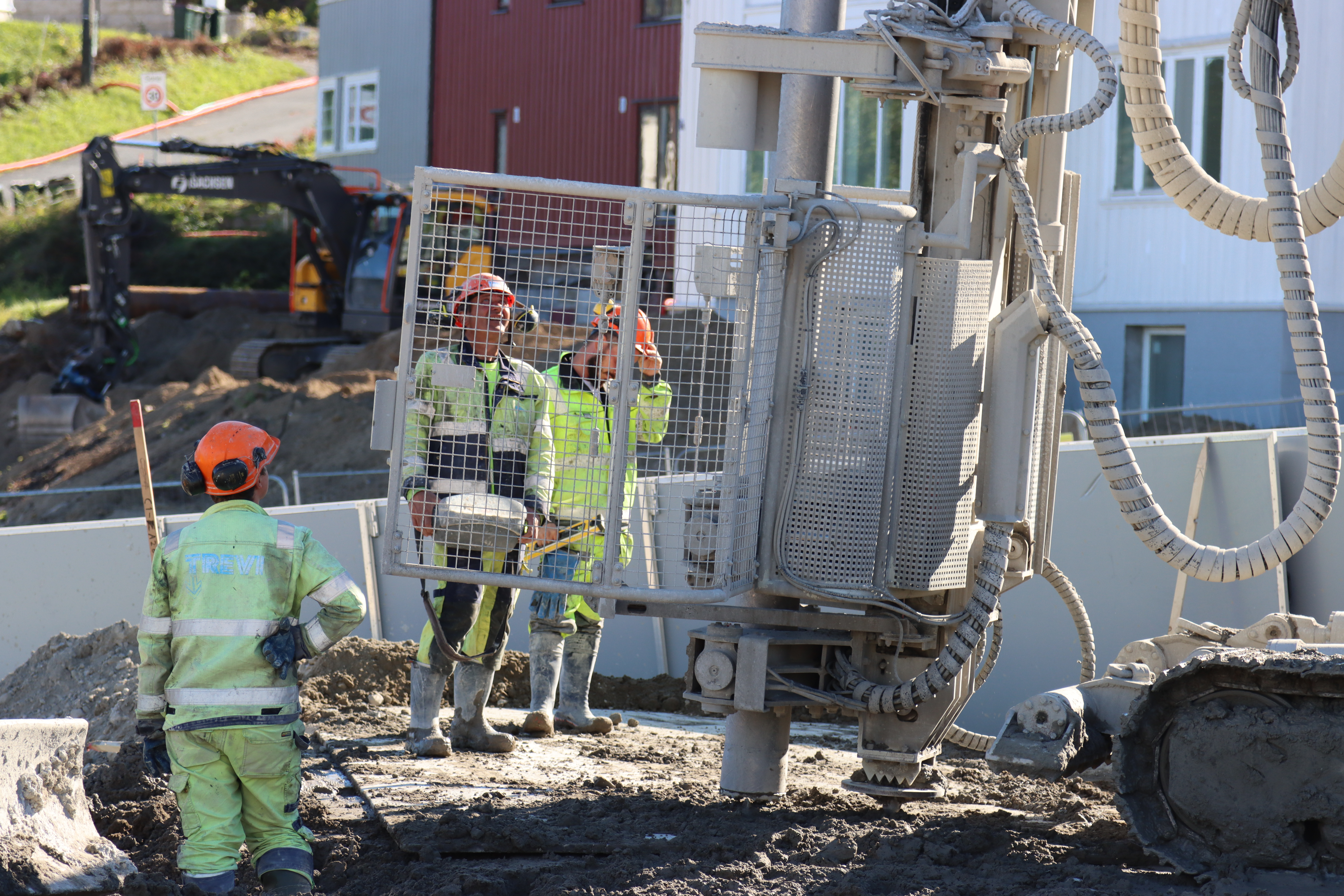 Drammen-Kobbervikdalen high-speed line project: Trevi Spa carried out pre-drilling with a DTH hammer. Trevi spa
