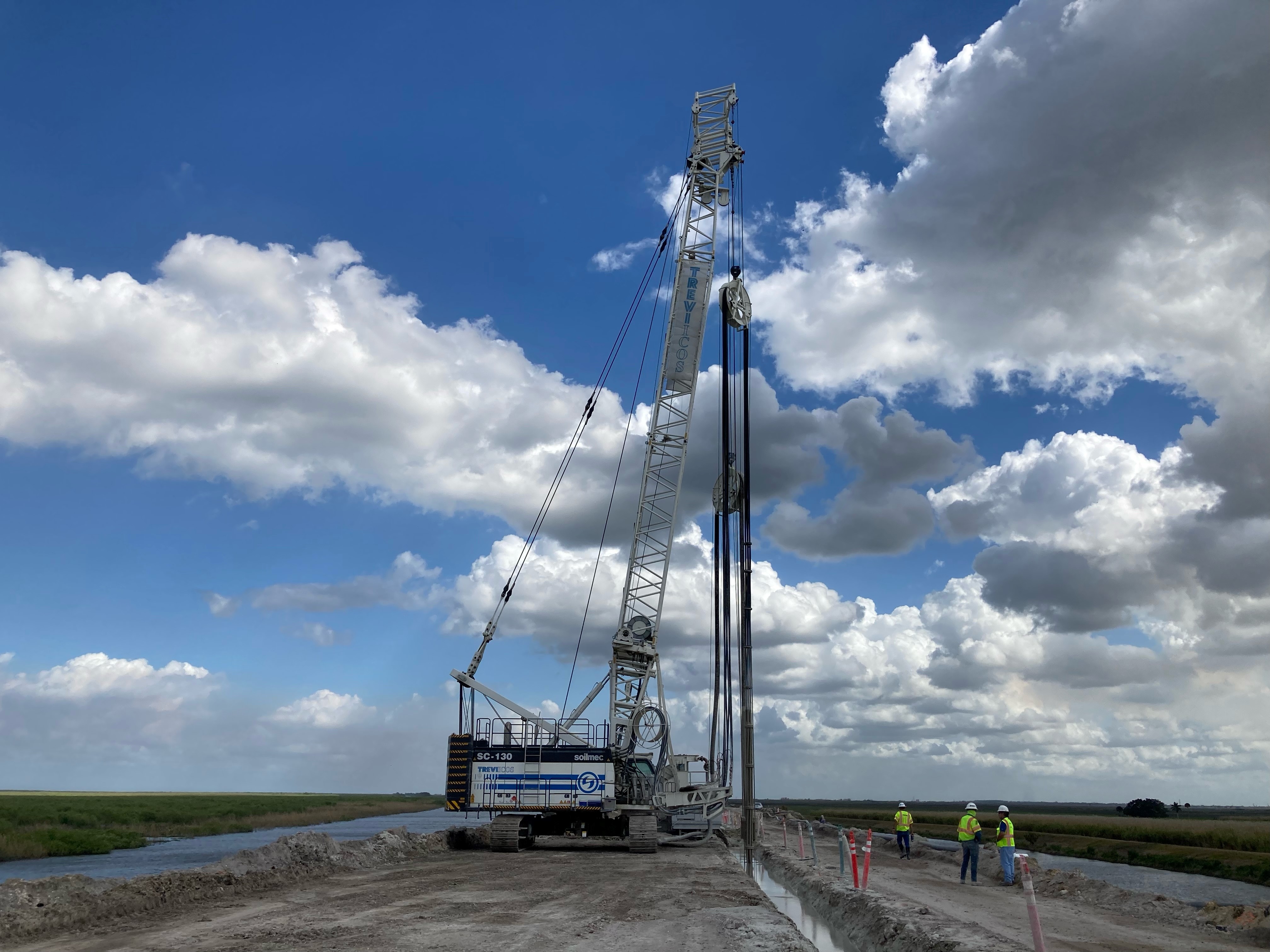 The MATOC Task Order #2 project, part of the Herbert Hoover Dike Rehabilitation Trevi spa